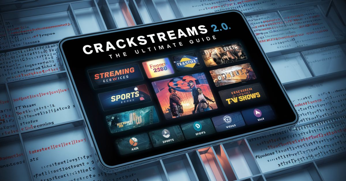 Crackstreams 2.0 – Stream sports and entertainment live for free with Crackstreams 2.0